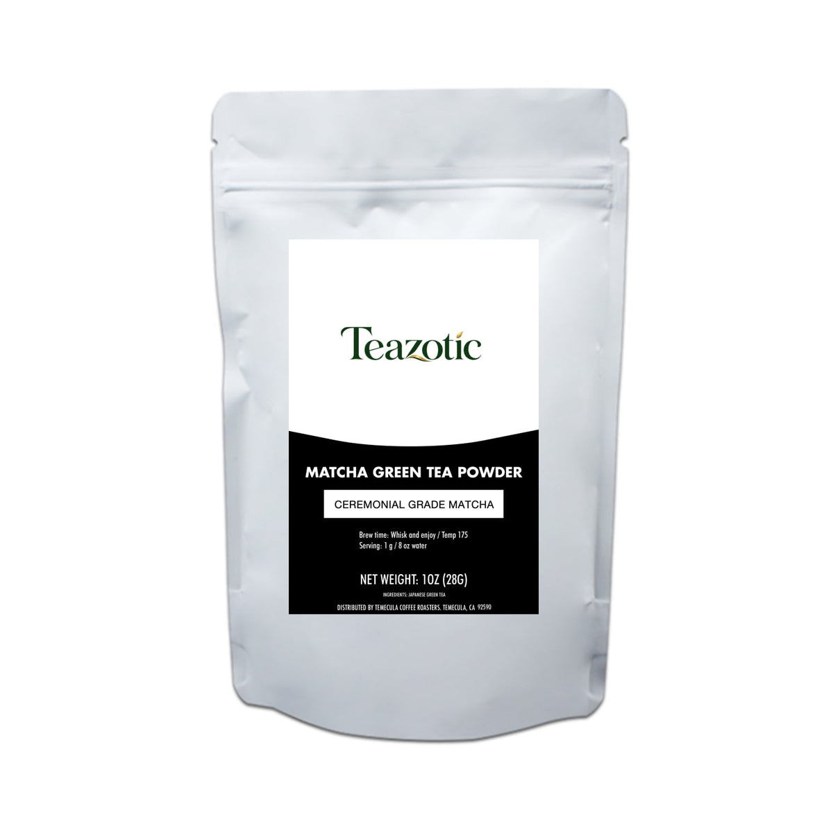 Teazotic Matcha, 1 oz pouch